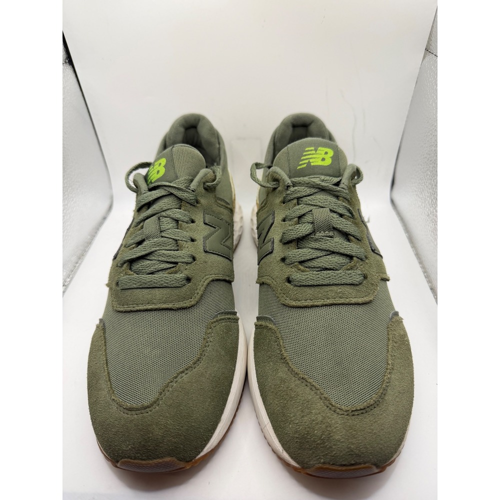 New Balance Fresh Foam X70 Olive Green Camo Suede Sneakers WSX70ND1 Womens 8.5